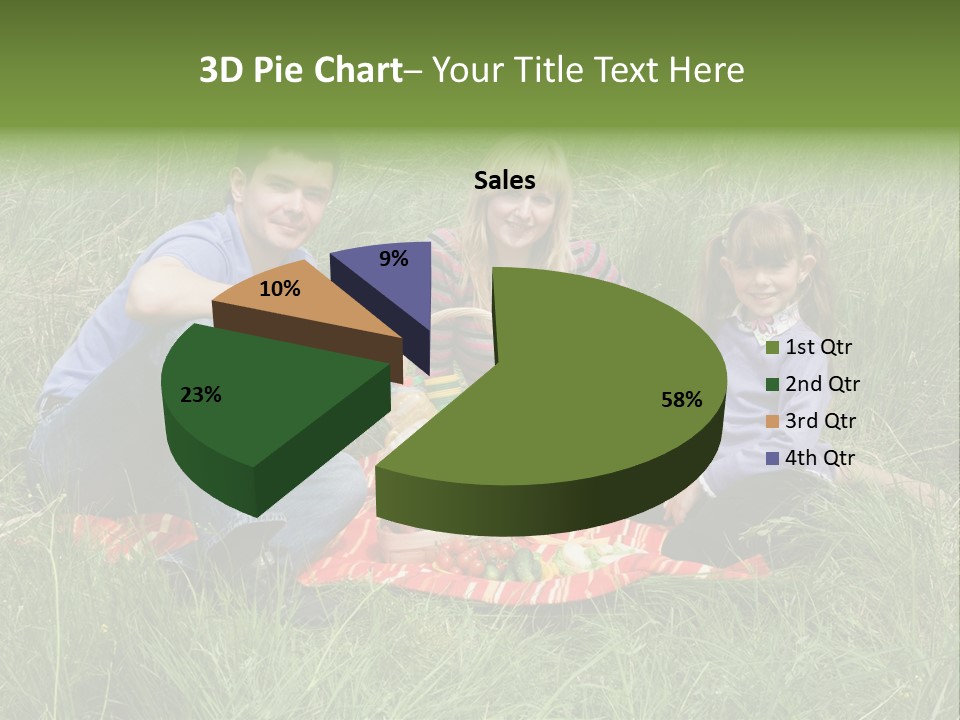 Pique Nique En Famille PowerPoint Template