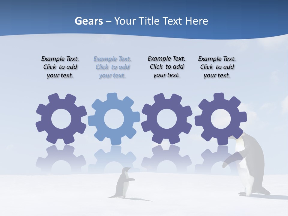 Adelie Penguin PowerPoint Template