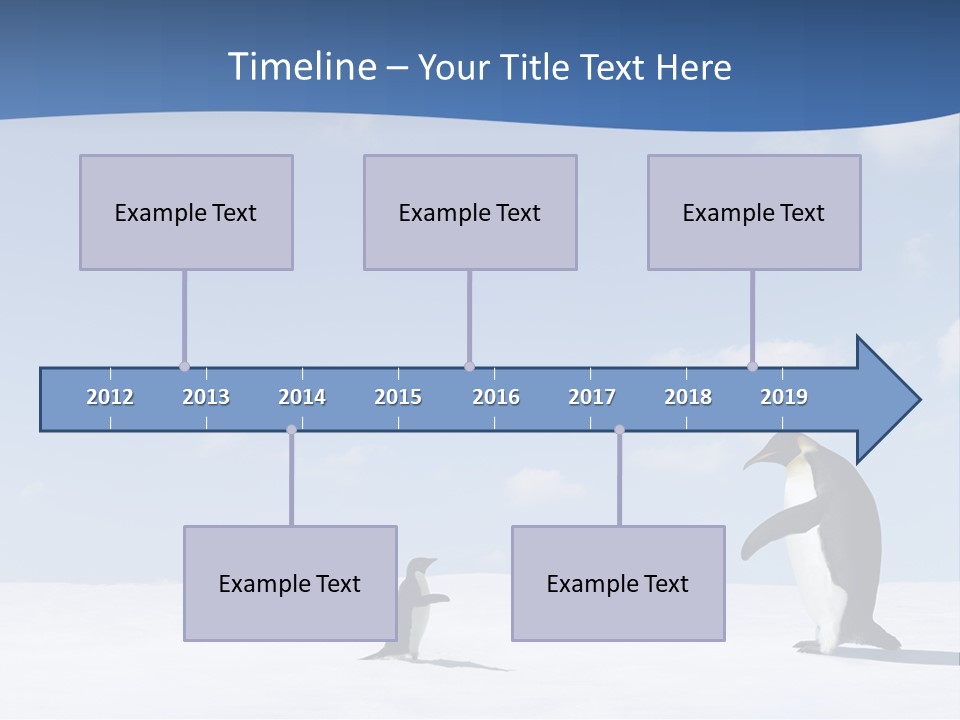 Adelie Penguin PowerPoint Template