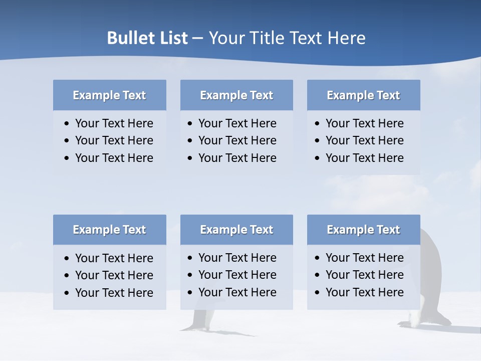 Adelie Penguin PowerPoint Template