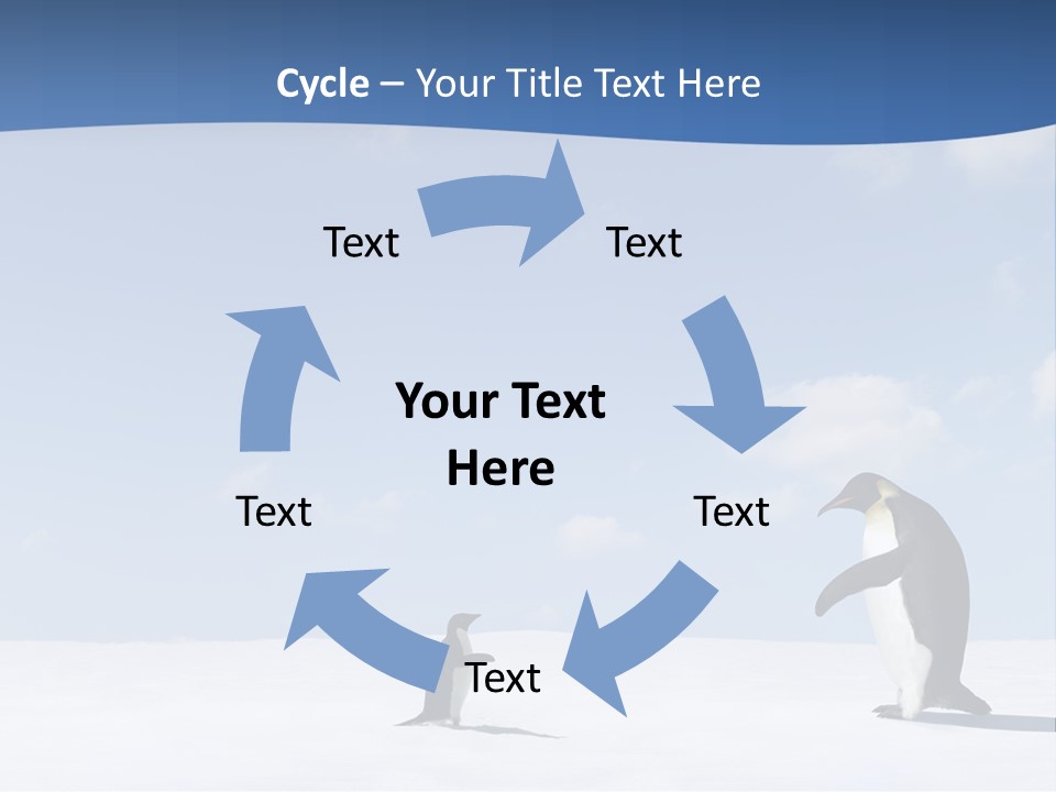 Adelie Penguin PowerPoint Template