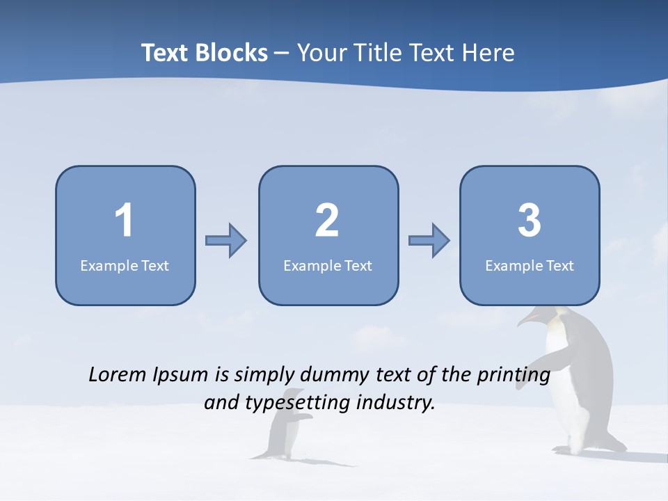 Adelie Penguin PowerPoint Template