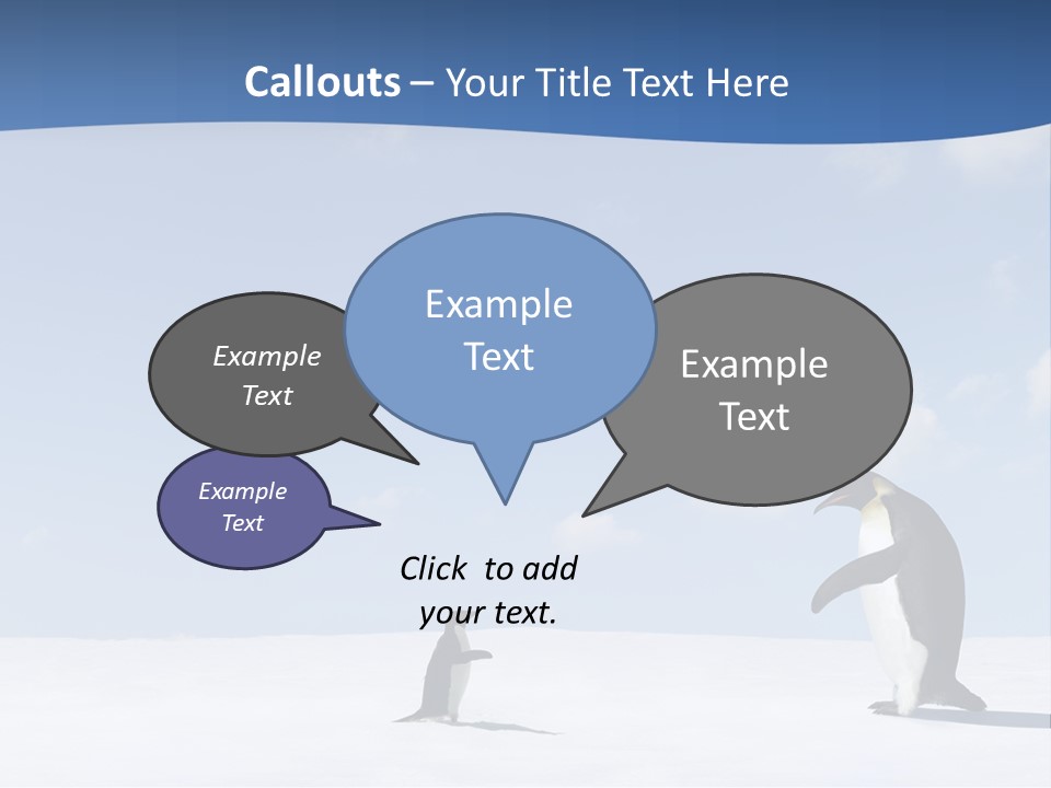 Adelie Penguin PowerPoint Template