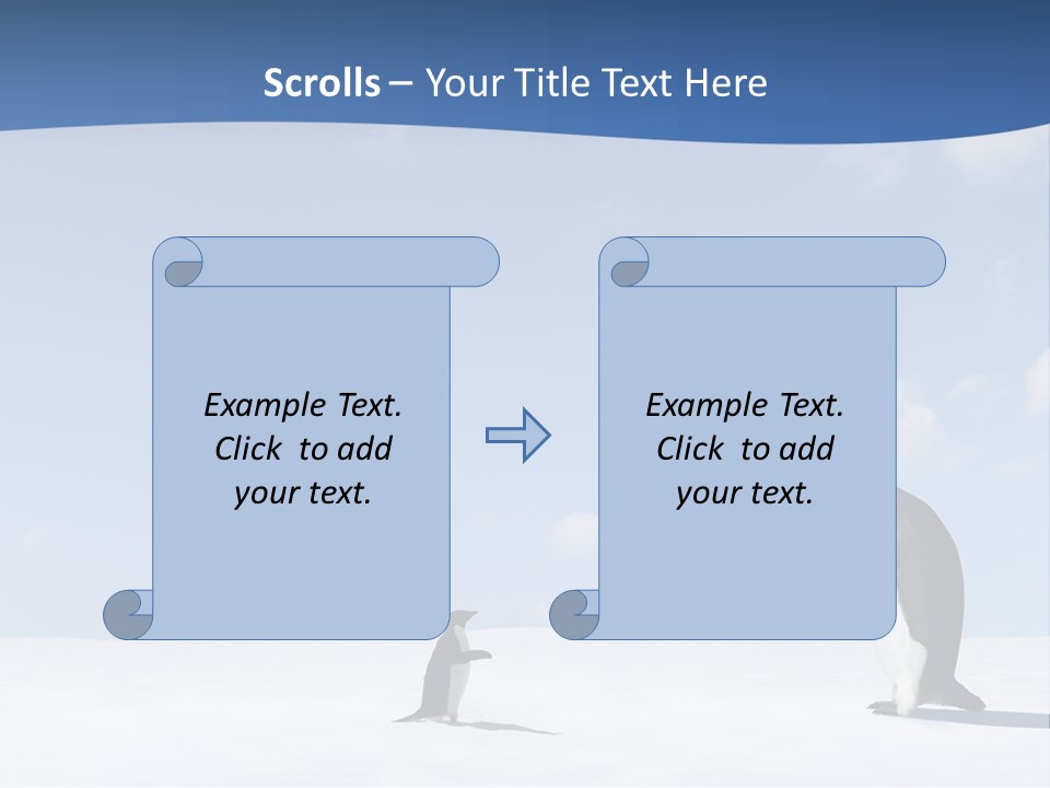 Adelie Penguin PowerPoint Template