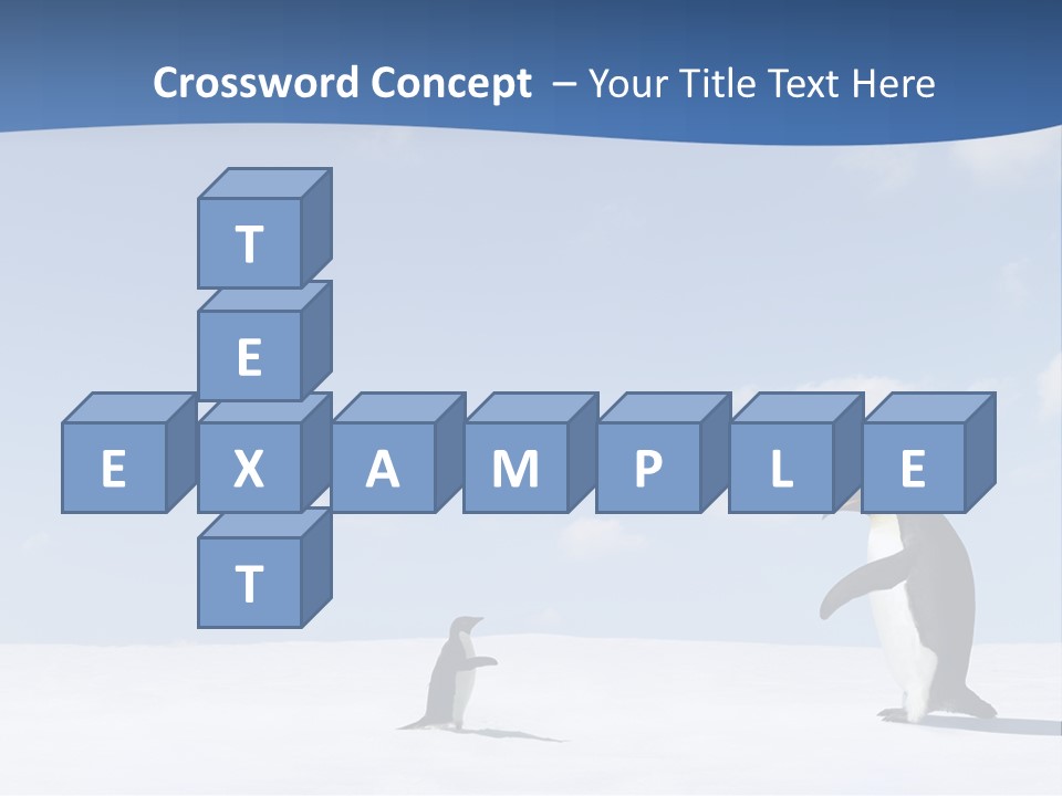 Adelie Penguin PowerPoint Template