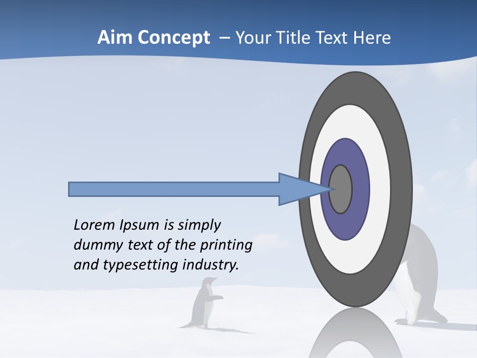 Adelie Penguin PowerPoint Template