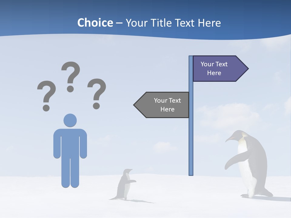 Adelie Penguin PowerPoint Template