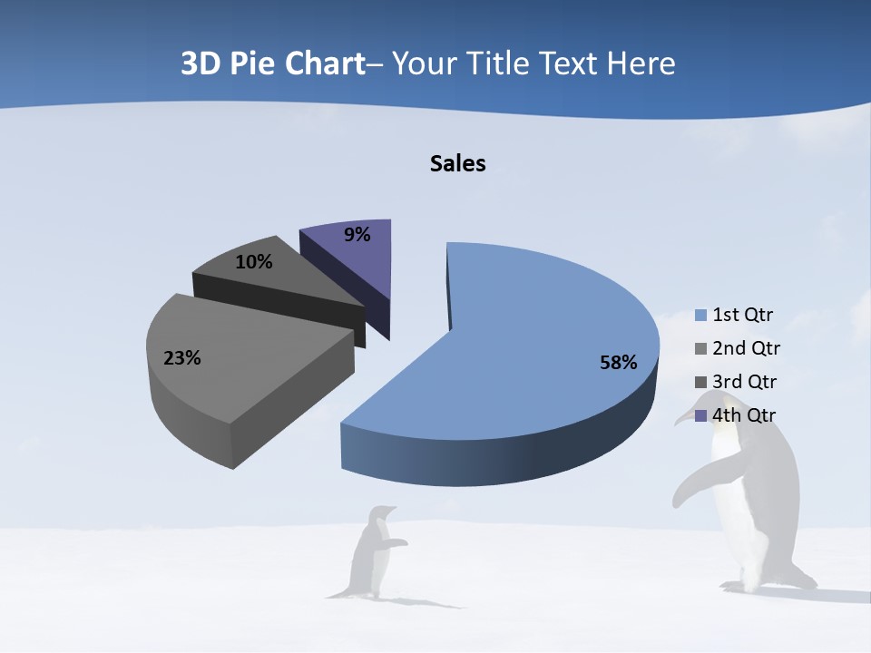 Adelie Penguin PowerPoint Template