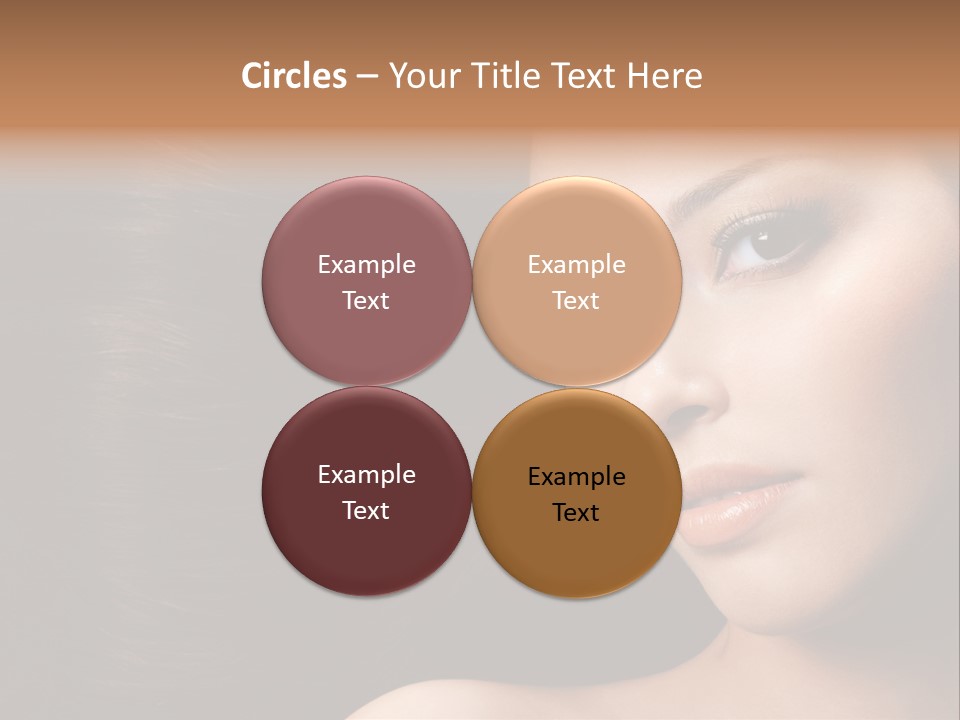 Women Hair PowerPoint Template