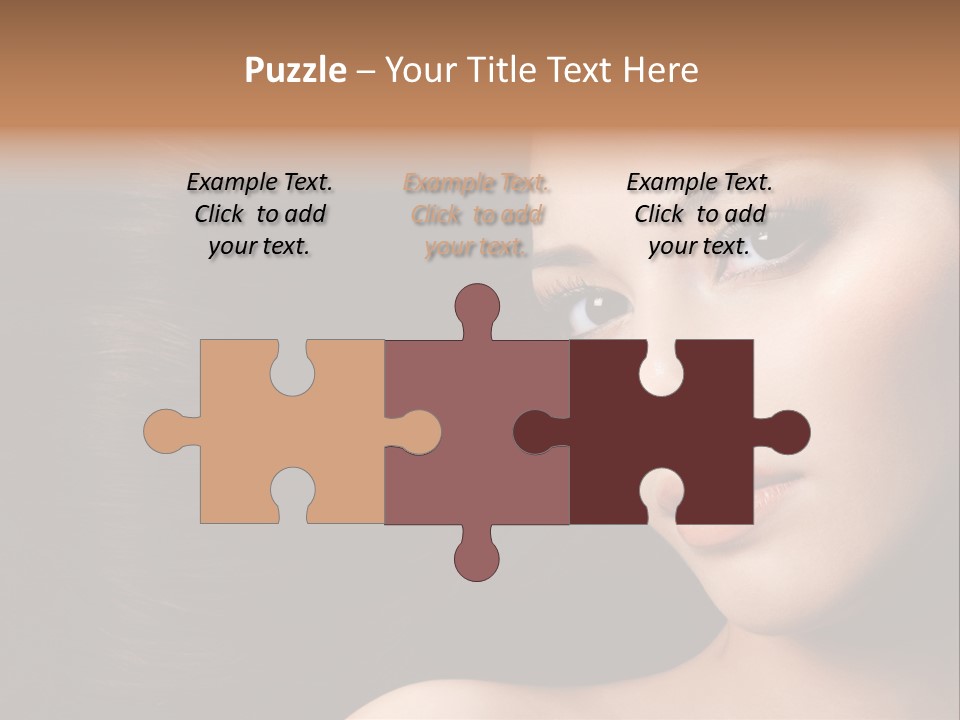 Women Hair PowerPoint Template