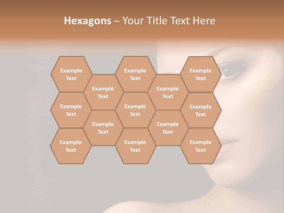 Women Hair PowerPoint Template