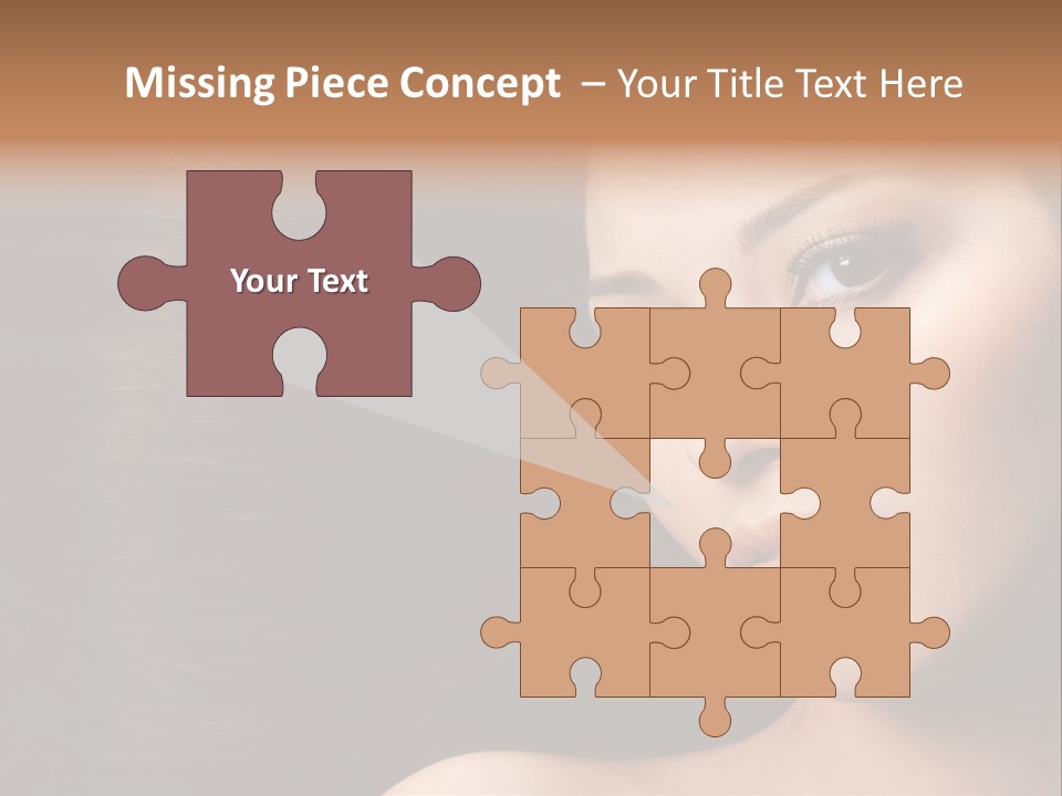 Women Hair PowerPoint Template