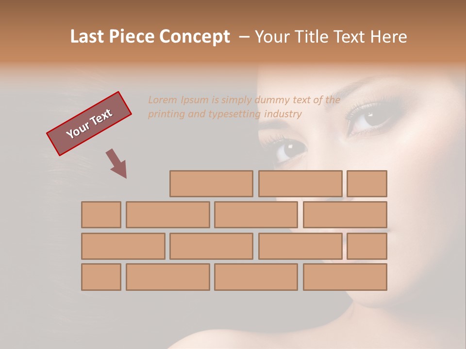 Women Hair PowerPoint Template