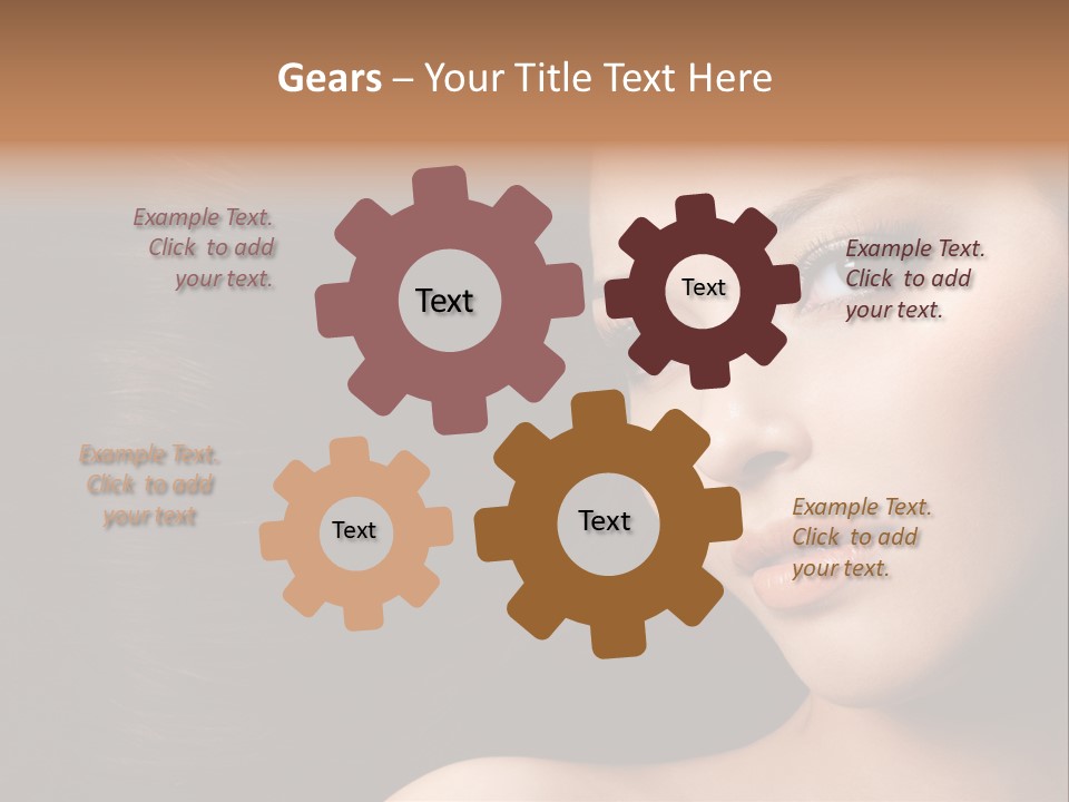 Women Hair PowerPoint Template
