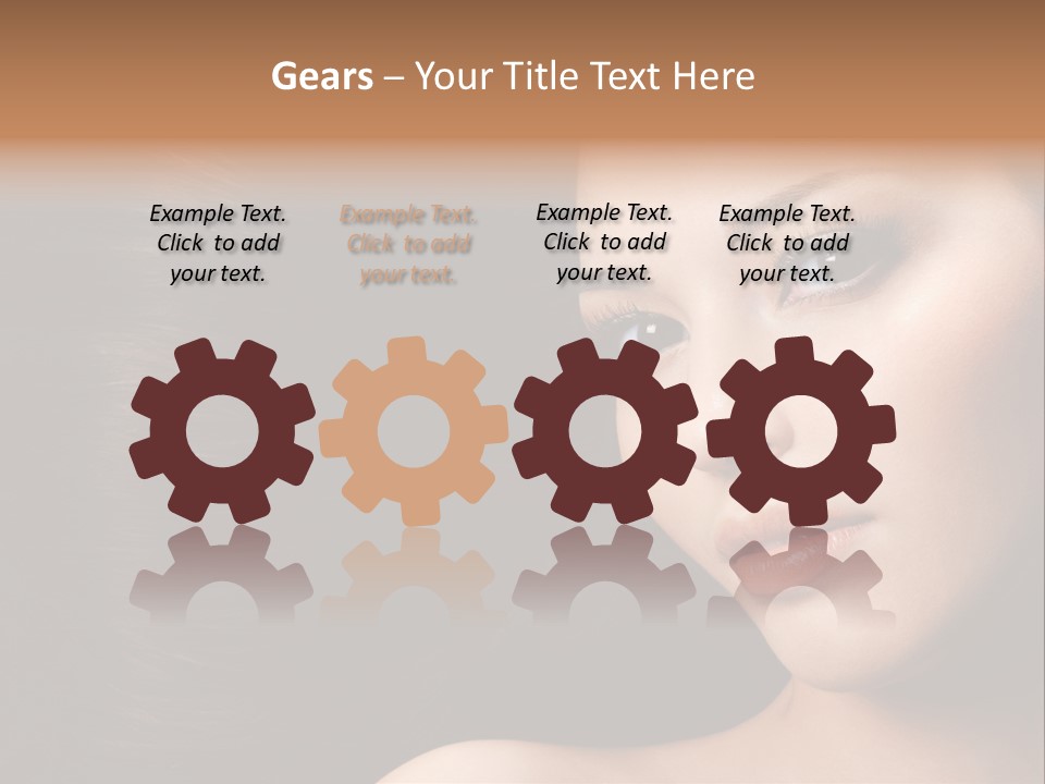 Women Hair PowerPoint Template