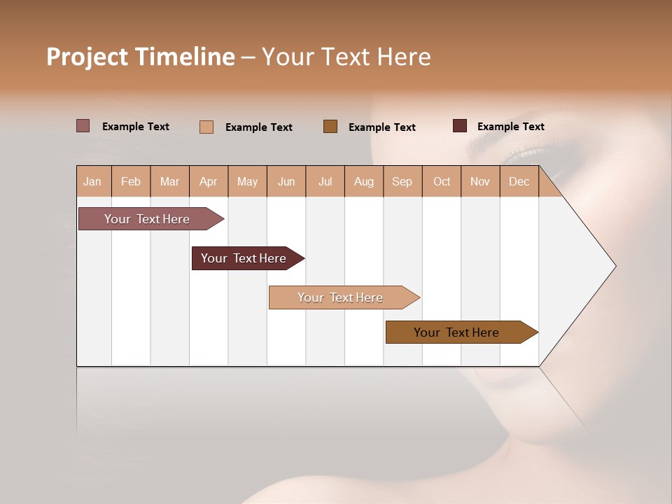 Women Hair PowerPoint Template