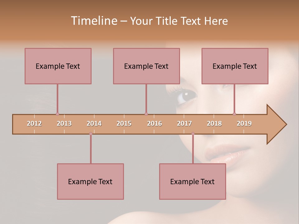 Women Hair PowerPoint Template