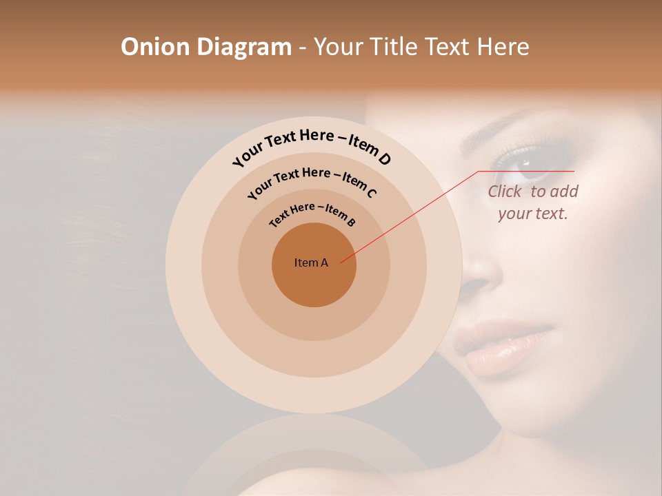 Women Hair PowerPoint Template