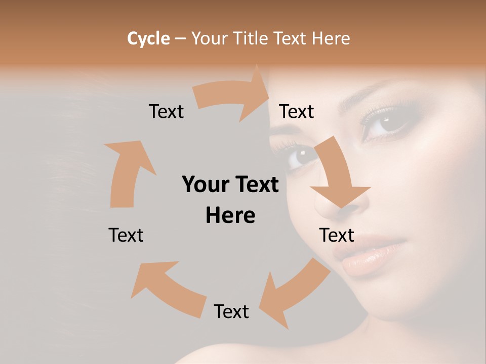 Women Hair PowerPoint Template