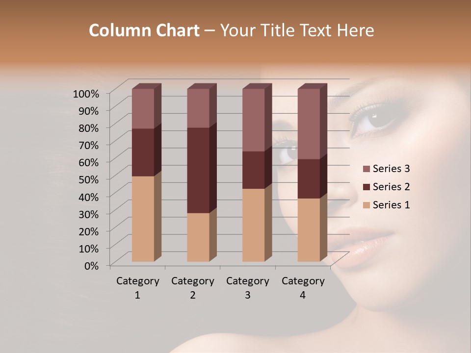 Women Hair PowerPoint Template