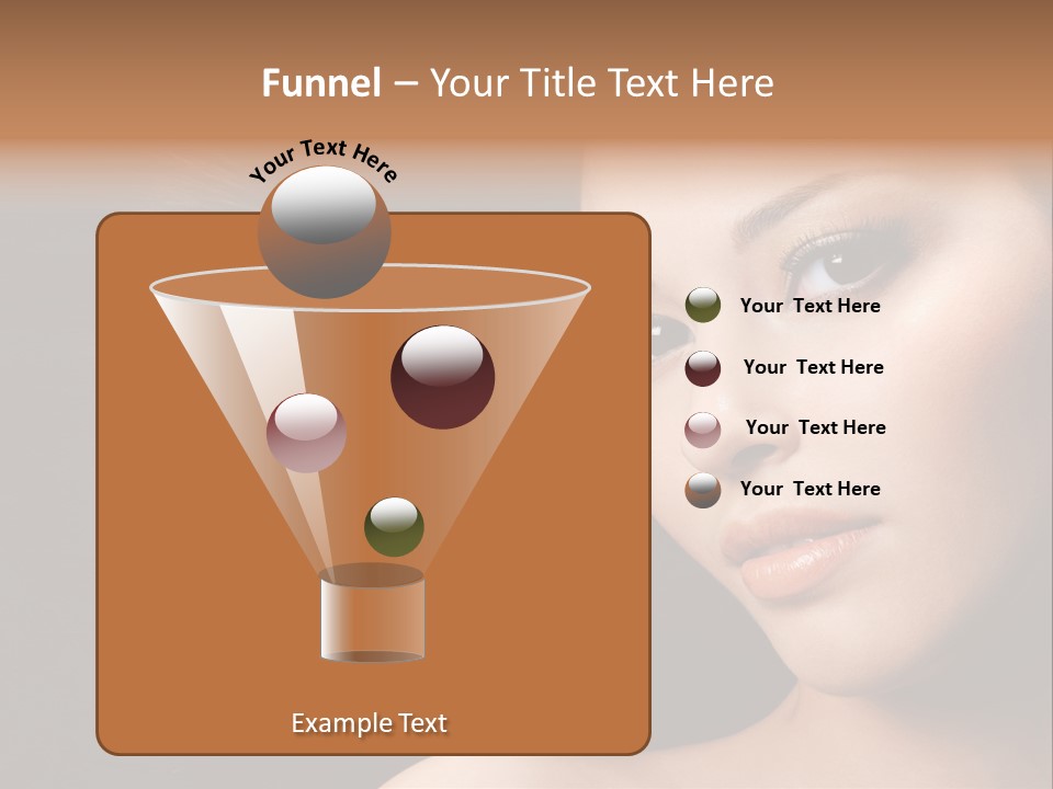 Women Hair PowerPoint Template