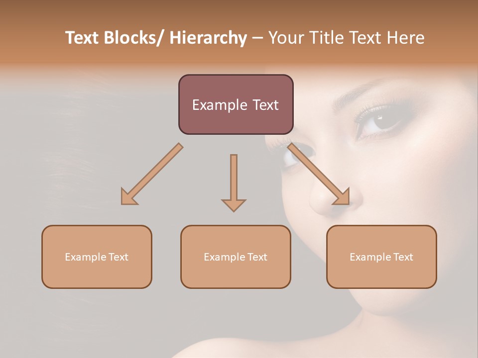 Women Hair PowerPoint Template