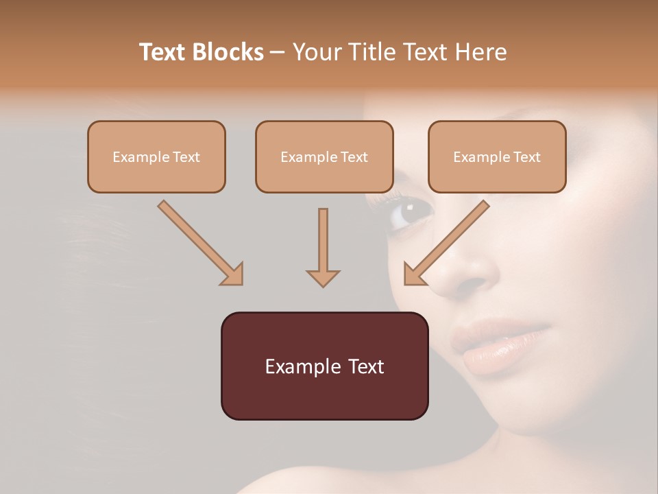 Women Hair PowerPoint Template