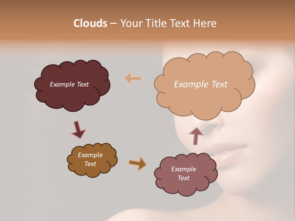 Women Hair PowerPoint Template