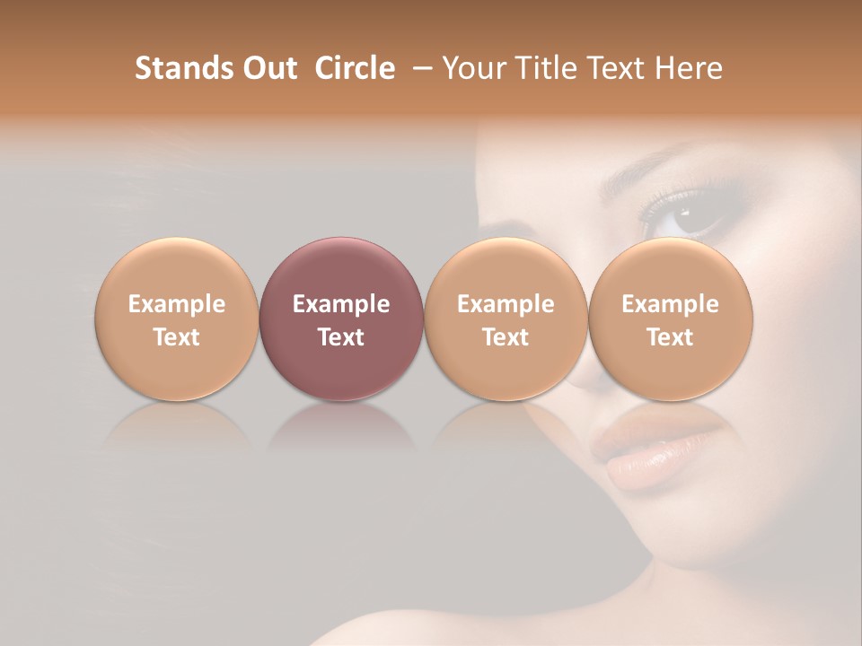 Women Hair PowerPoint Template