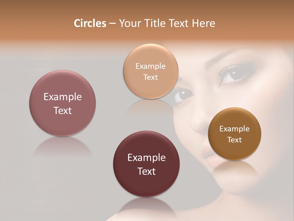 Women Hair PowerPoint Template