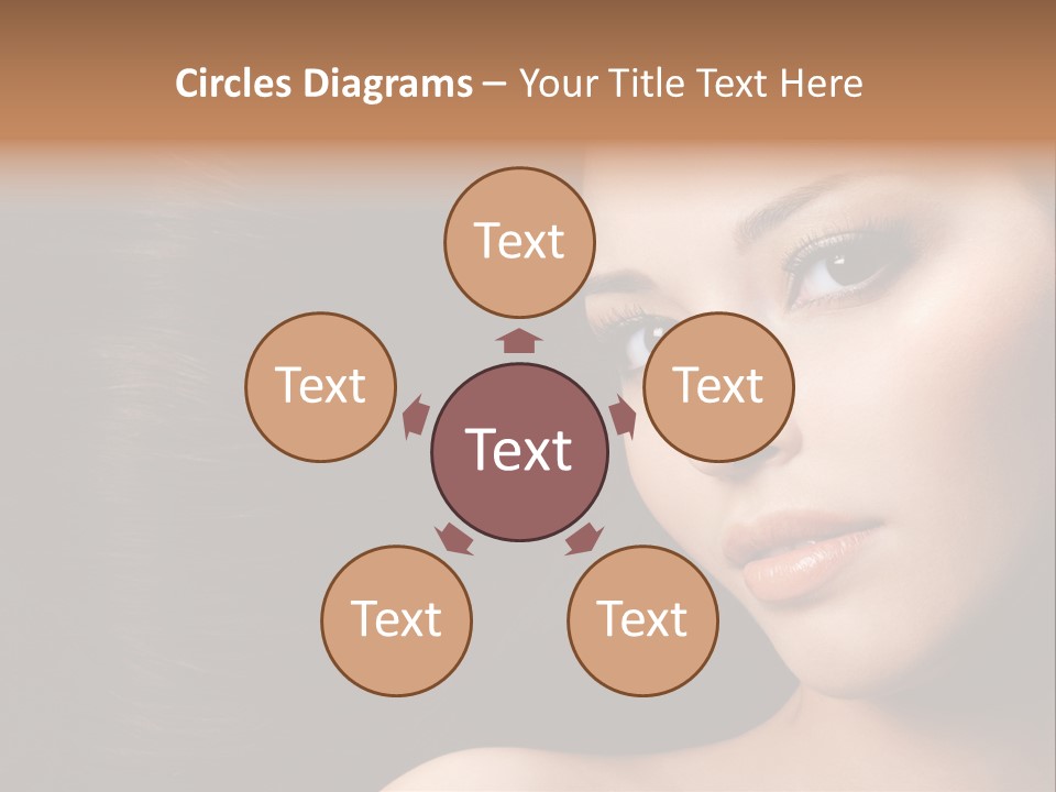 Women Hair PowerPoint Template