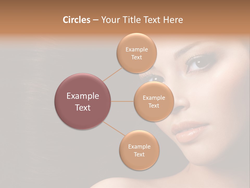 Women Hair PowerPoint Template
