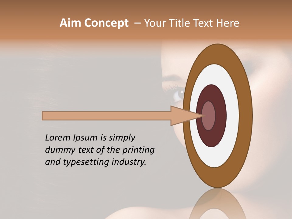 Women Hair PowerPoint Template