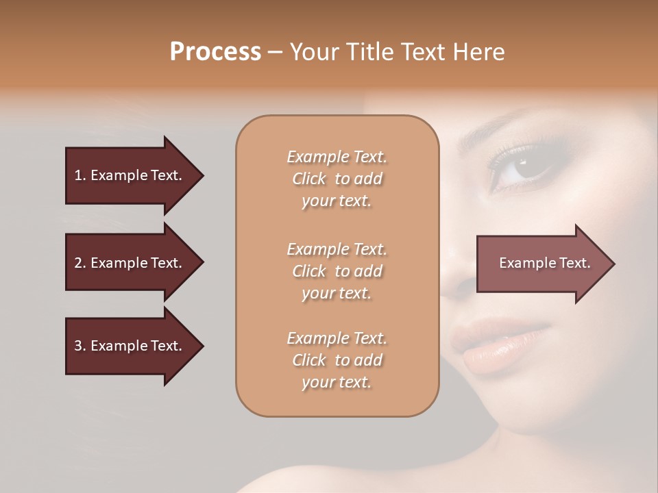 Women Hair PowerPoint Template