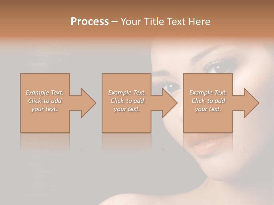 Women Hair PowerPoint Template