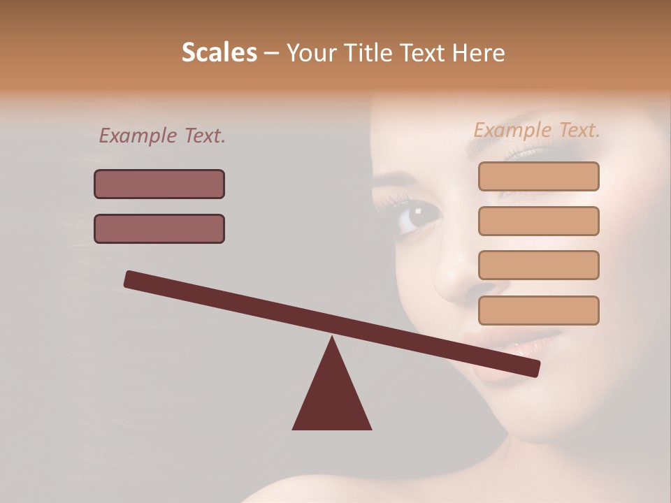 Women Hair PowerPoint Template