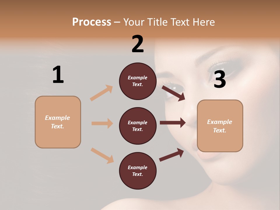 Women Hair PowerPoint Template