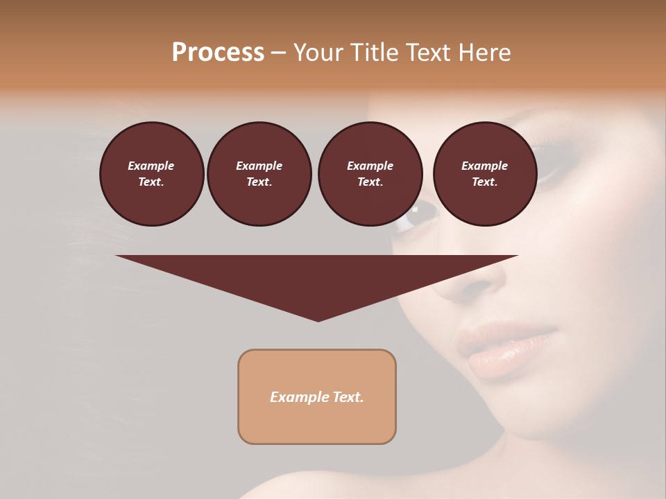 Women Hair PowerPoint Template