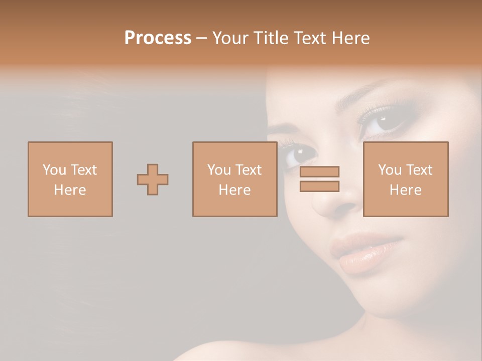 Women Hair PowerPoint Template