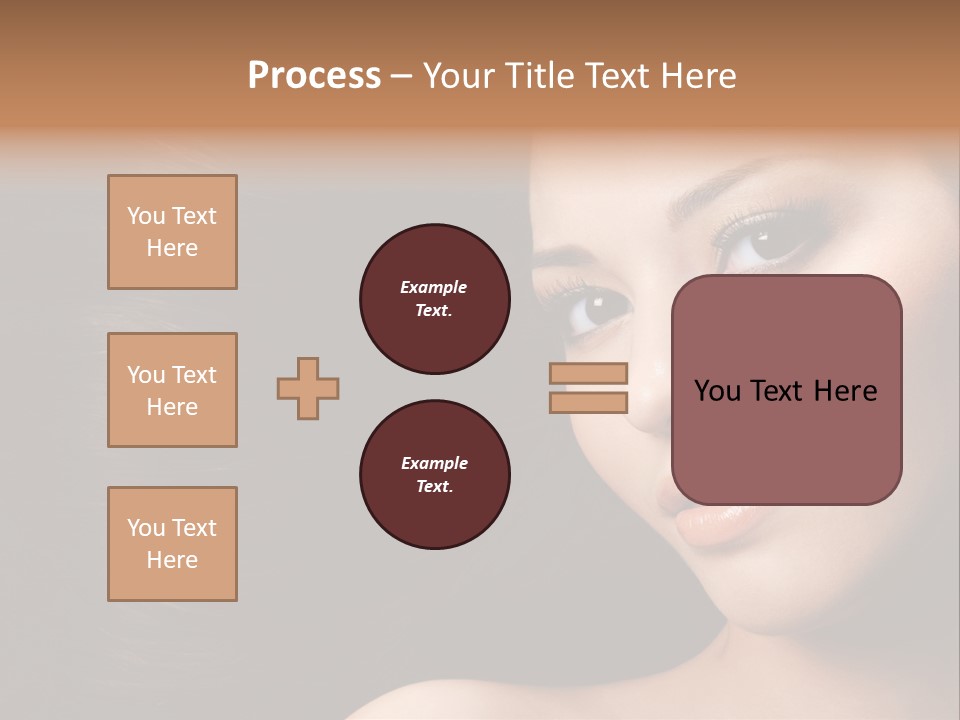 Women Hair PowerPoint Template
