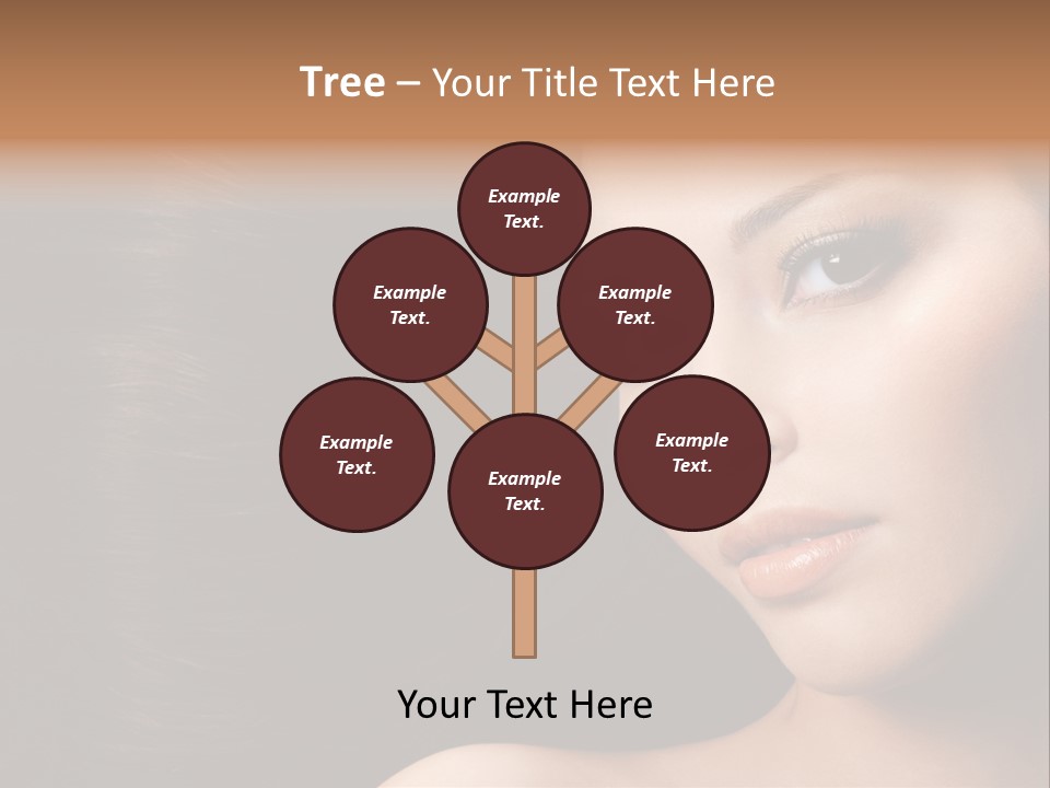 Women Hair PowerPoint Template
