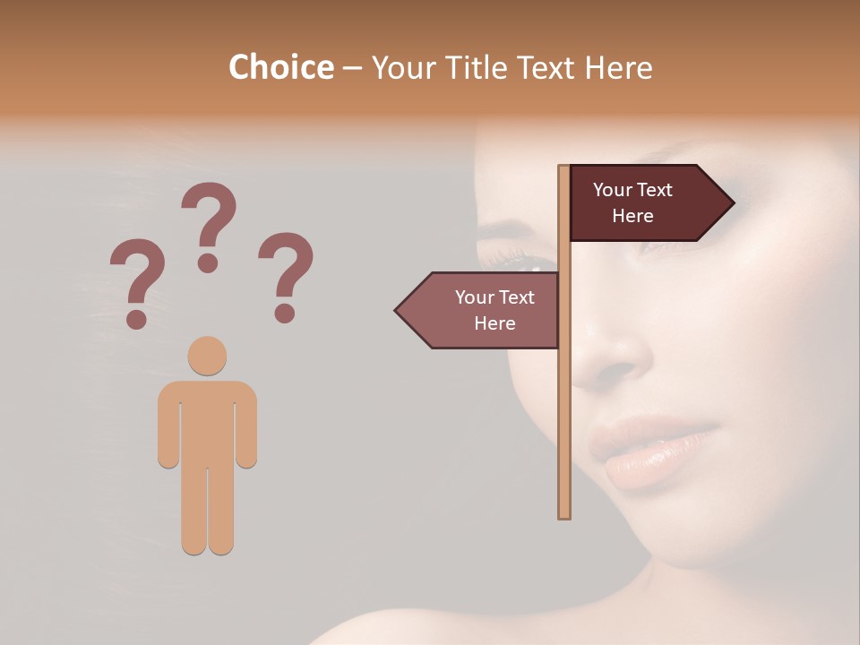 Women Hair PowerPoint Template