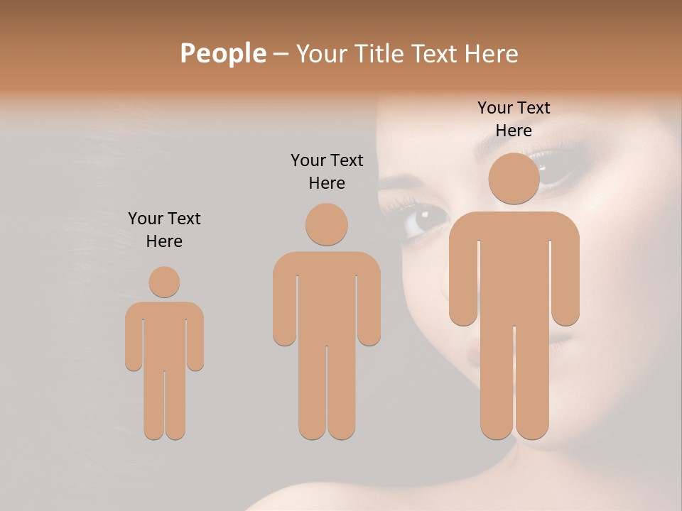 Women Hair PowerPoint Template
