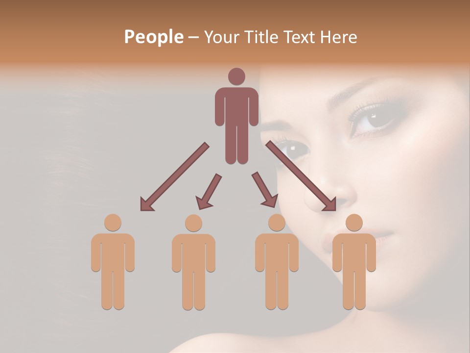 Women Hair PowerPoint Template