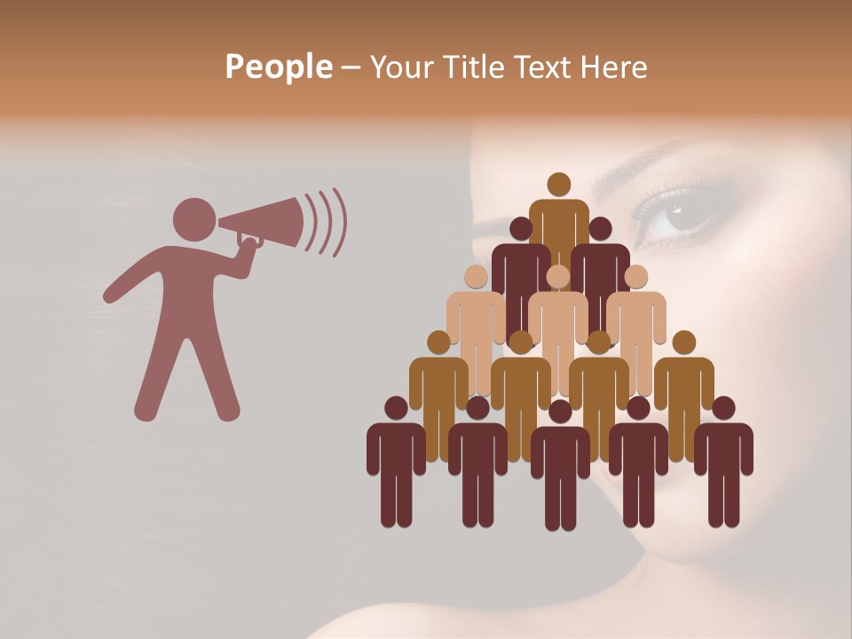 Women Hair PowerPoint Template