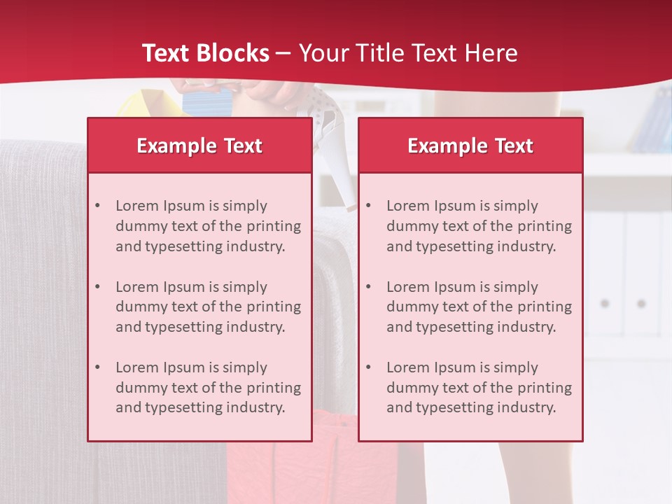 Woman Legs In Stocking PowerPoint Template