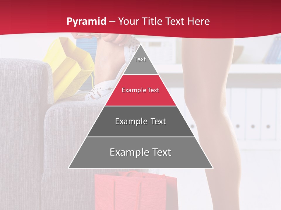 Woman Legs In Stocking PowerPoint Template
