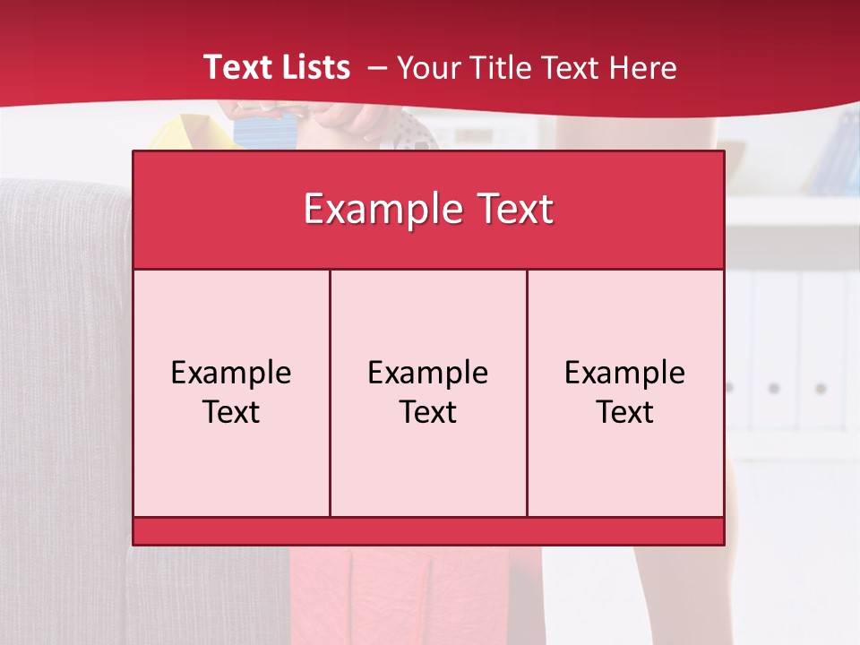 Woman Legs In Stocking PowerPoint Template