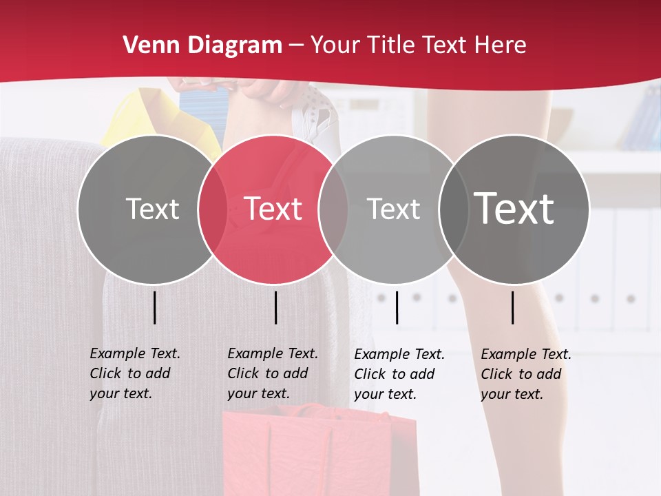 Woman Legs In Stocking PowerPoint Template