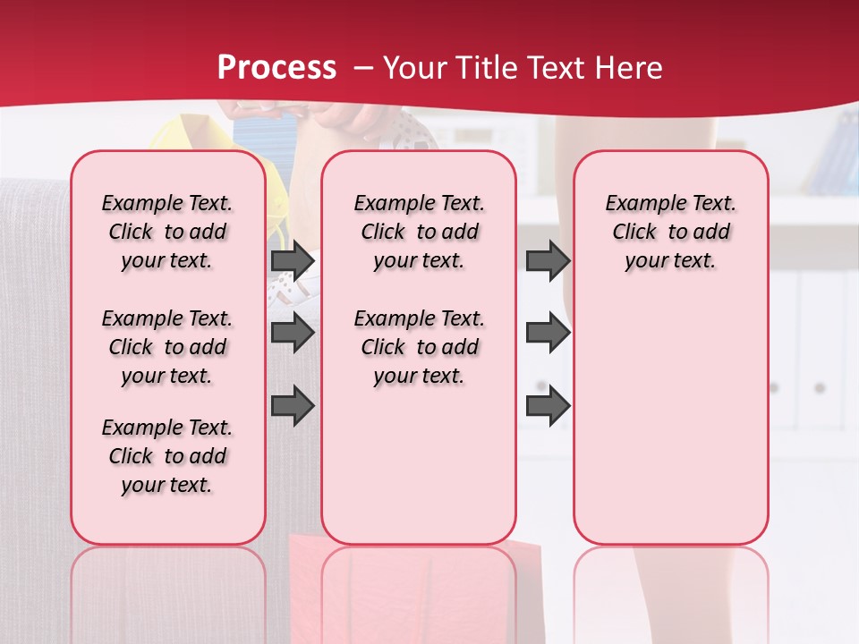 Woman Legs In Stocking PowerPoint Template